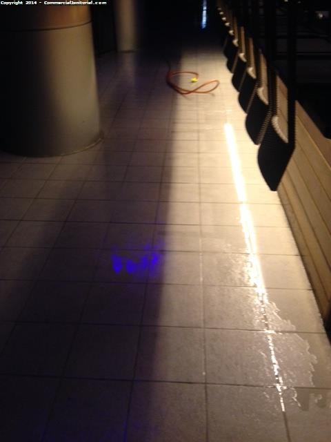 7/21/14 Adrianna Performed Site inspection.

The special project teams did a very nice job machine scrubbing the floors and then rinsing.

We will examine the areas and repeat the process if necessary.

Silvio 