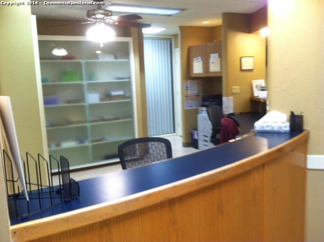We are a cleaning and janitorial company that specializes in cleaning the reception desks of medical clinics 