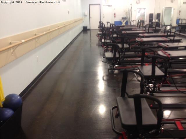 6.26.14 Felix Hernandez Cleaner 

We used small lifts to lift up machinery and perform the scrub and wax service and gently lowered items after floor cured.

Turned out great.  Client super happy!!

Chavez G.