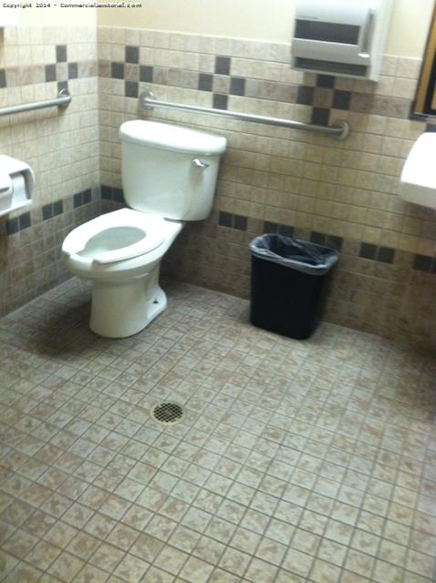 8-18-14 Jesse K performed inspection.

Crew did an amazing job cleaning and sanitizing restroom.

Nice Work!

Jesse K
