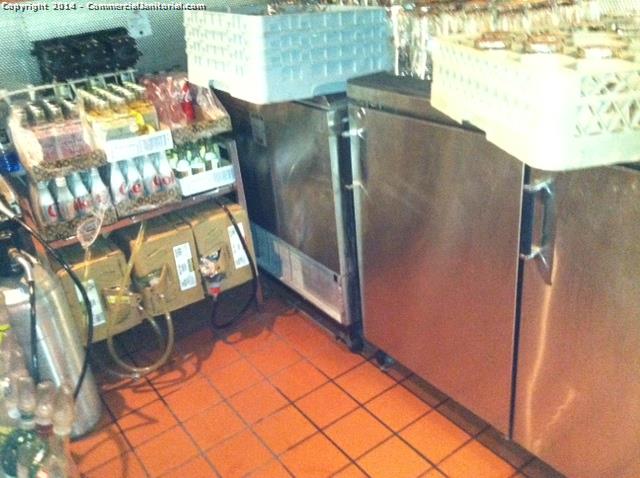  One of the refrigerator by the small bar area is leaking, water is collecting underneath of the equipment. (see picture #5 to identify which equipment needs to be repair) Jenny if you visit this account, please let me know in what area (s) need to pay more attention please 