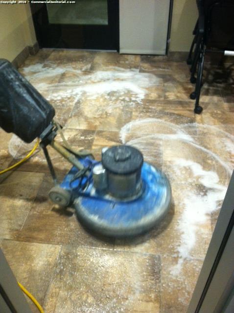 8/19- Azucena peformed inspection
Crew did an amazing job machine scrubbing the hard surface floors.

Client will be happy!

Azucena