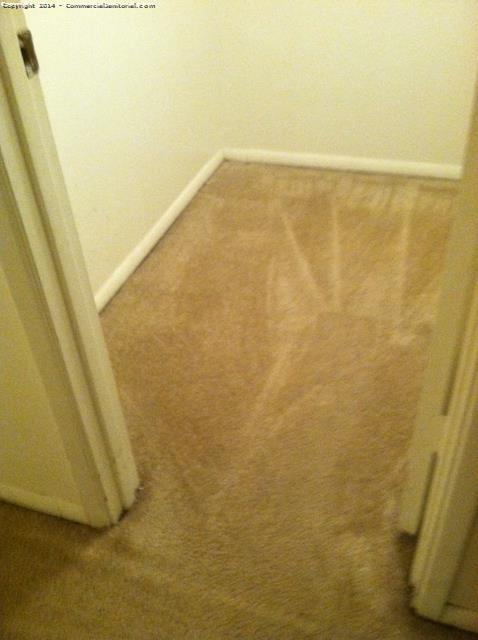 11/5/14- 

Cecilia F. performed onsite inspection.

The crew did a fantastic job of carpet extraction followed by bonnet cleaning.

Client will be happy!

Cecilia F.