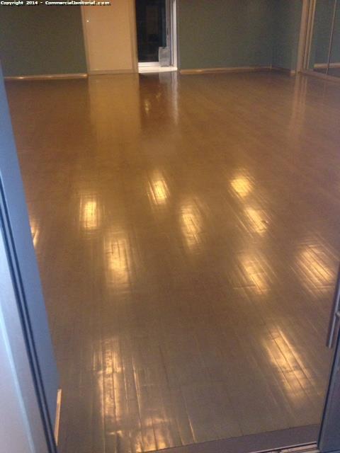 Maybe up sell Strip & sealant Wooden floor FYI Because they always hire outside cleaner for floor 