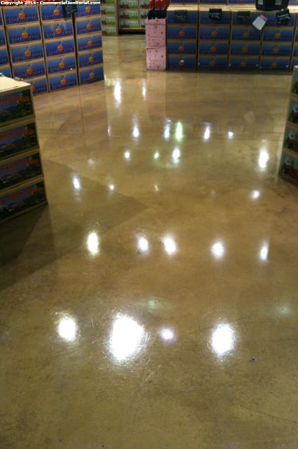 Produce are all scrubbed and waxed . Floor crew 2 did a good job will finish up store tomorrow . 