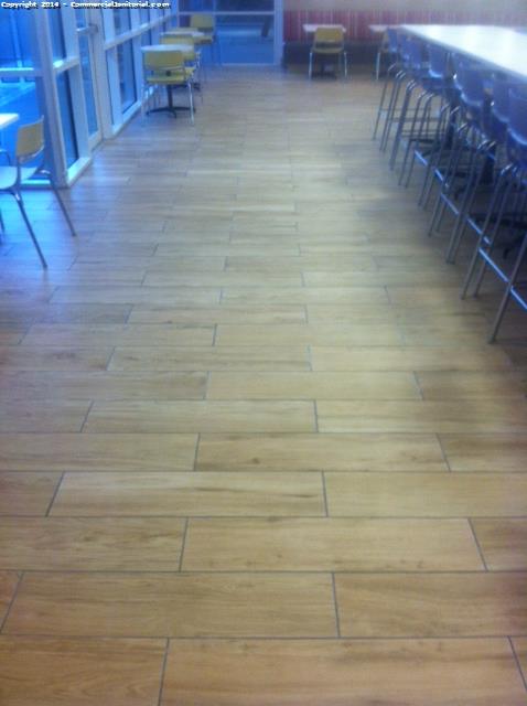 Spotless wooden floor work 