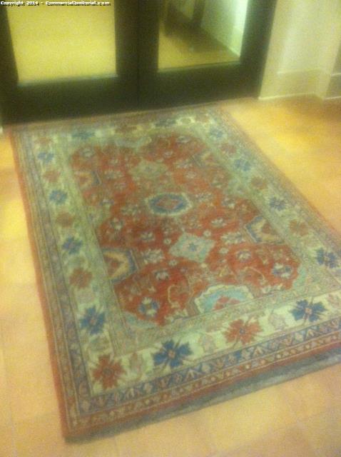 Final report - Came to site to check on carpets that was done by floor crew.  They turned out great.