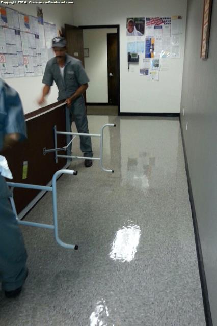 moving furniture is important when cleaning VCT floors
